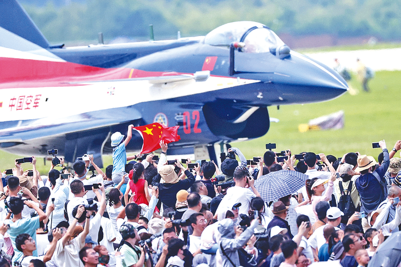 女生jj长春航空展迎来首个公众日